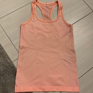 Lululemon Swiftly Tech Racerback, peach size 6